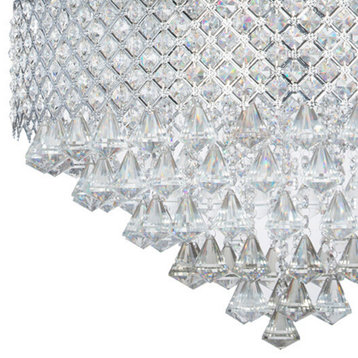 Finesse Decor Cinderella Crystal Round Chandelier, 19 Lights