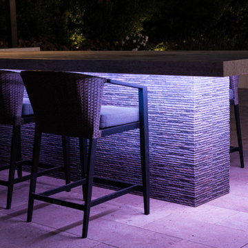 Paradise Pool and Outdoor Living Landscape on Paradise Valley