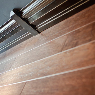 Close Up Custom Maple Trim