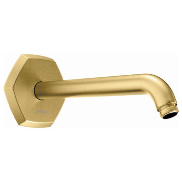 Hansgrohe 04826 Locarno 9" Wall Mounted Shower Arm - Brushed Gold Optic