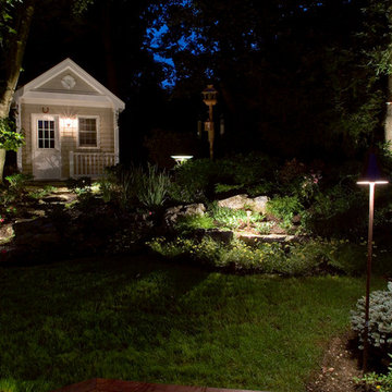Backyard Lighting St Louis Style!