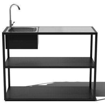 Outdoor Kitchen Series Counter Sink - Stainless Steel