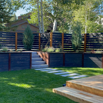 Park City planting, mulch, maintenance, overseed