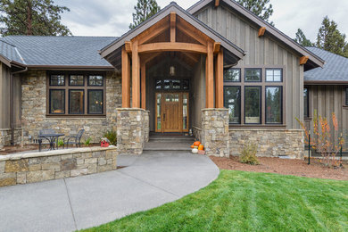 Mountain style exterior home photo in Other