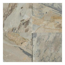 grey blue and brown slate tile