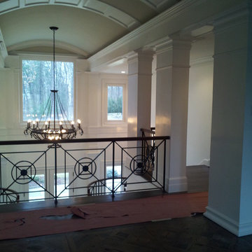 High Gloss Modern Foyer Renovation