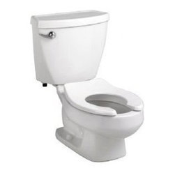 American Standard 2315.228.020 Baby Devoro Flowise 10-Inch High Round Front Toil - Toilets