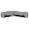Reaux 5-Piece Power Recline Sectional With 3 Power Recliners