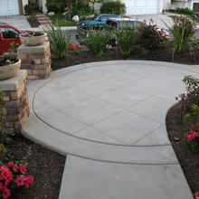 outside