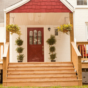 Before & After-1940 Personal Residence Remodel Inside & Out