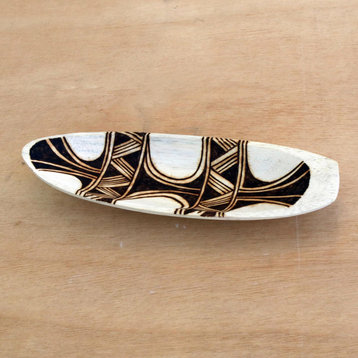 Novica Handmade Patax Tradition Decorative Wood Bowl