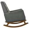 Wilshire Rocker Chair, Gray