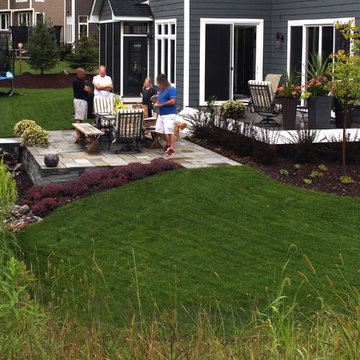Rustic Terrace & Firepit