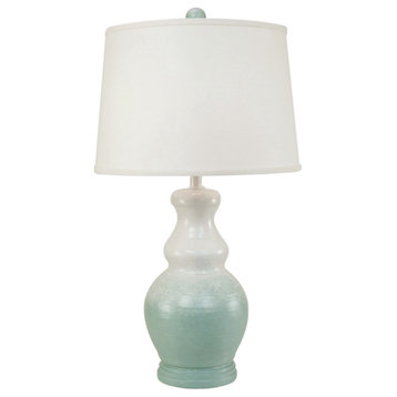 Classic Shaded Cove Fade Casual Table Lamp