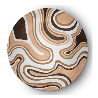 Agate Rug, 5' Round - Contemporary - Area Rugs - by E by Design | Houzz