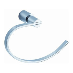 Fresca Magnifico Towel Ring - Chrome FAC0125 - Towel Rings
