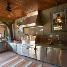 outdoor kitchen