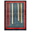 Pasargad Tribal Collection Hand-Knotted Lamb's Wool Area Rug- 3' 6" X  4' 8"