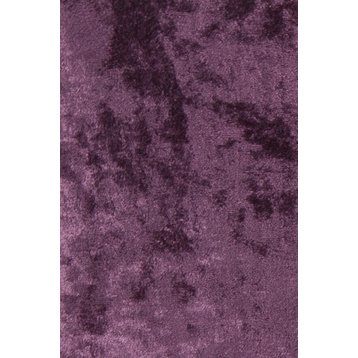 Handmade Cotton/ Linen Decorative Pillow, Purple, 22"