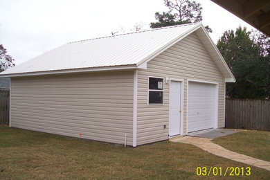 24' x 24' detached garage