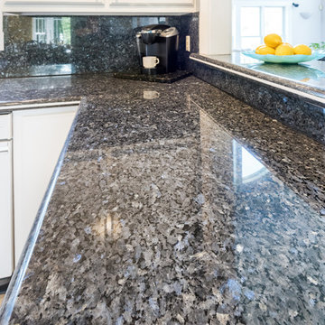 Blue Pearl Granite Kitchen