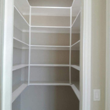 Lam White Melamine Pantry Shelving - Garden Grove