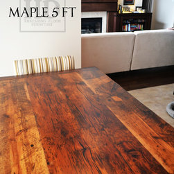 Reclaimed Wood Harvest Tables - Products