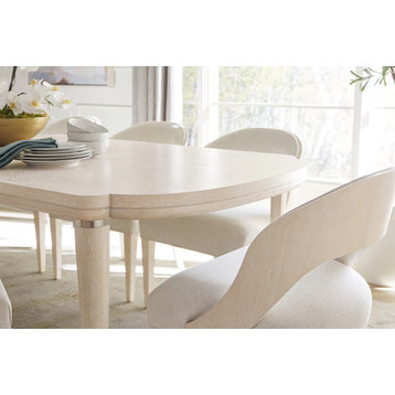 Hooker Furniture 6500-75200 Nouveau Chic 82"W Wood Top Oak Table - Sandstone