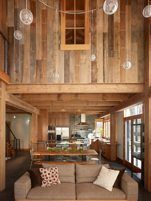 Vertical Wood Walls Houzz