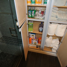 recessed cabinets