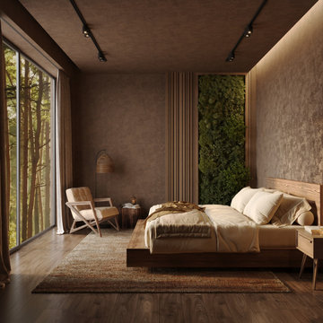 Forest-View Bedroom