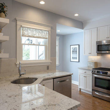 Classic Corner Sink Kitchen