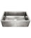 Percy 32" Farmhouse Stainless Steel Single Bowl Kitchen Sink, Brushed