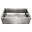 Percy Farmhouse Apron-Front Stainless 32" Kitchen Sink, Brushed Stainless