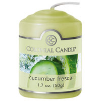 Cucumber Fresca Scented Wax Votive, Set of 18