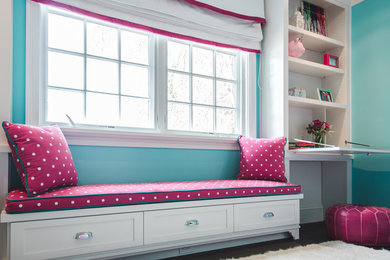 Inspiration for a contemporary kids' room remodel in San Francisco