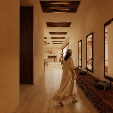Organic Desert Restaurant Design