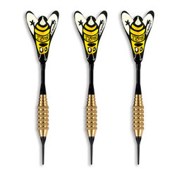Buzz Soft Tip Darts - Brass - Darts And Dartboards