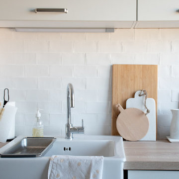 Visite privée : rénovation de la cuisine pour un style entre retro et scandinave