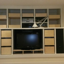 Glide-Out Media Center Solutions - Media Storage