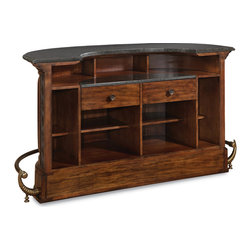 Thomasville Hemingway Kenyan Bar - Back - Wine And Bar Cabinets