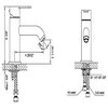 Dawn Single-Lever Lavatory Faucet, Chrome