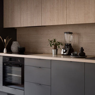 Dark Kitchen Remodeling Near Mokena