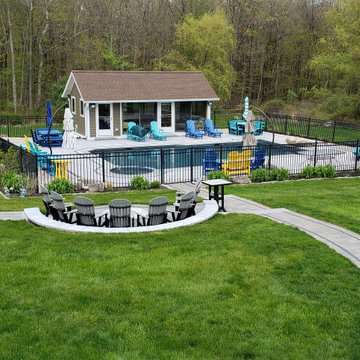 Summertime at the Pool House