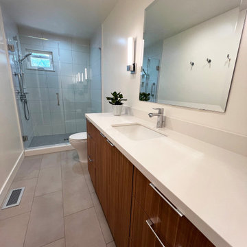 Clean and Minimal Master Bath