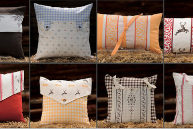 Summer cabin pillows