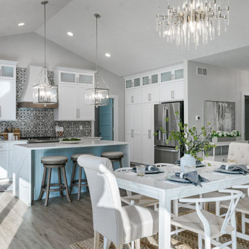 Modern Craftsman with Sleepy Blue Accents