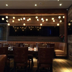 Axel Chandelier in Black application photo - Ceiling Lighting