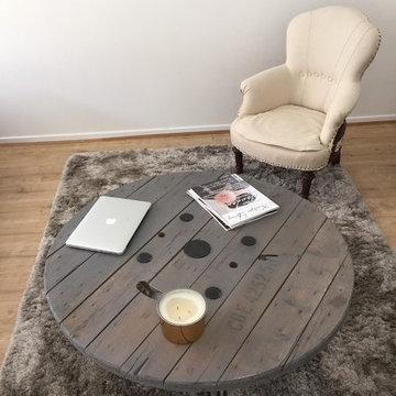 CRÉATION D’UNE TABLE BASSE…