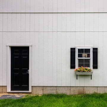 32×28 Single-Story Saltbox Garage